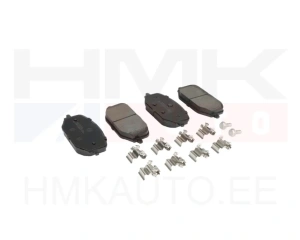 Brake pad set front Citroen/Peugeot 2018-