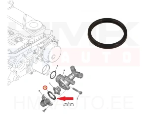Прокладка термостатаOEM Jumper/Boxer/Ducato 2,2HDI 2006-