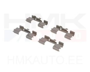 Jarrupalojen tarvikesarja, etu Jumper/Boxer/Ducato 06- (280/24mm jarrulevy)