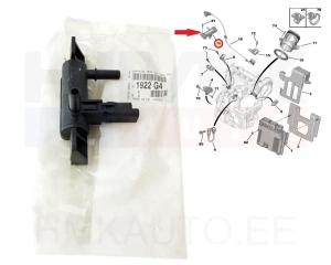 Датчик температуры топлива OEM Citroen/Peugeot/Fiat (с корпусом)