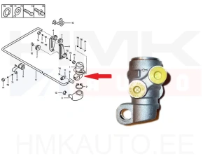 Répartiteur de freinage Jumper/Boxer/Ducato 94-