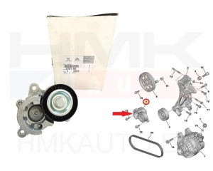 Hihnankiristin, moniurahihna OEM Citroen C4/Peugeot 307 2,0 16V  EW10
