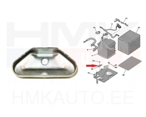 Aku kinnitusklamber OEM Citroen Berlingo / Peugeot Partner
