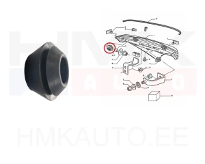 Tagastange kinnitus OEM Peugeot 205