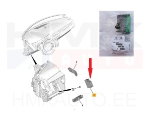 Блок предохранителей OEM Citroen/Peugeot (доп. блок на 5 предохранителей)