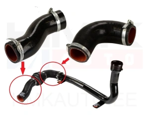Turbocharger air pipe repair kit Jumper/Boxer 2.0-2.2BlueHDi Euro6