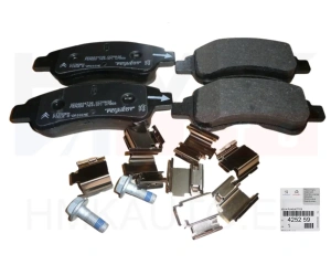 Piduriklotside komplekt eesmine OEM Citroen Berlingo, C2, C3, C4, Xsara Picasso/Peugeot Partner, 1007, 2008, 206, 207, 208, 301, 307