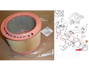 Filtre à air OEM Berlingo/Partner 1,9D 96-