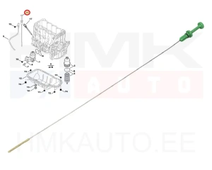 Õlivarras OEM Citroen C2,C3,C4/Peugeot 206,207,307 1,4 16V ET3J4