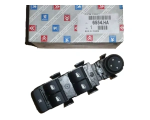 Kytkin, lasinnostin ja peilien säättö, vasen OEM Citroen C4