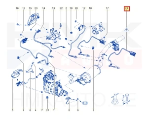 Capteur NOx arrière OEM Renault Trafic 2,0DCi