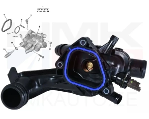 Termostaat korpusega OEM Citroen/Peugeot 1,6VTi  EP6
