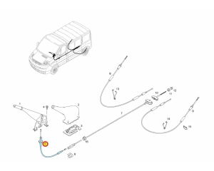 Seisupiduritross eesmine OEM Trafic/Vivaro/Primastar 01-09