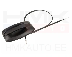 Door handle sliding door, outer right OEM Jumper/Boxer/Ducato 2018- with cables (black)