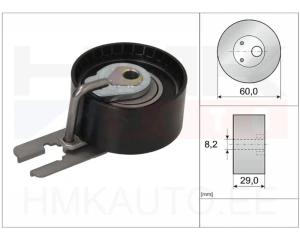 Натяжительный ролик зубчатого ремня Peugeot/Citroen 1,4/1,6HDi