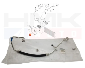 Konditsioneeri toru, kõrgsurve OEM Renault Master 2014-