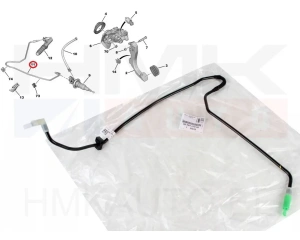 Sidurisilindri toru OEM Berlingo, C4 Picasso / 308, Partner  DV5/DV6 13-