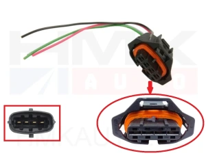 Air flow meter plug with wires Bosch type