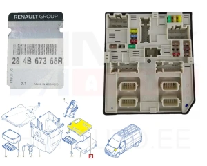 Модуль управления кузовом (USM) OEM Renault Master 2019-