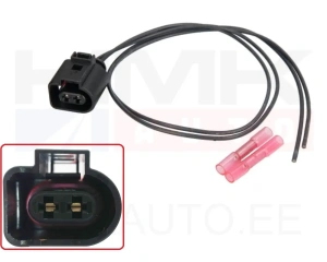 2-nastainen liitin johdolla VAG