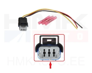 Connecteur avec câble Citroen/Peugeot