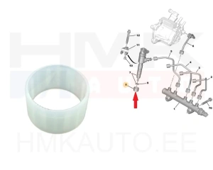 Pihusti kaitse OEM Citroen/Peugeot 1,6HDi Euro5-6