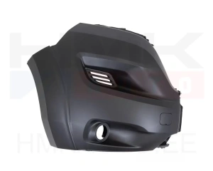 Front bumper corner right(with moulding) OEM Jumper/Boxer/Ducato 2018- (black)