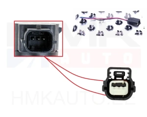 Kit de réparation de câble, capteur d'aide au stationnement