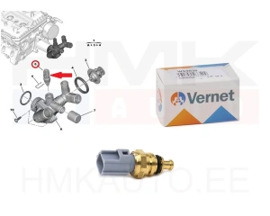 Датчик температуры охлаждающей жидкости Jumper/Boxer 2,2HDI 2011-  Euro5
