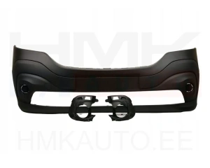 Puskuri, edessä Renault Trafic III (sumuvaloilla)