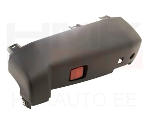 Takapuskurin kulma vasen OEM Boxer/Jumper/Ducato 2018- (180° avautuvat ovet) "musta"