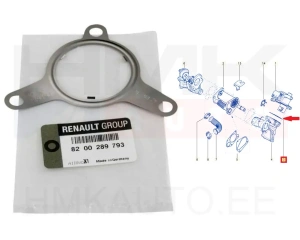 EGR-ventiilin tiiviste OEM Renault 1,5dCi