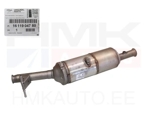 Tahmafilter(DPF/FAP) OEM Citroen C4/Berlingo/Rifter 1,6HDi DV6 Euro6