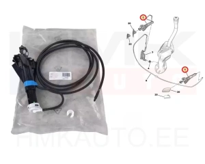 Tulepesuri pihusti vasak Citroen C4/DS4