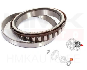 *Käigukasti laager (differentsiaal vasak) 95x126x180,5/12,8 OEM Renault PK5/PK6