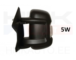 Rétroviseur extérieur gauche manuel Jumper/Boxer/Ducato 2006- (bras court, WY5W)