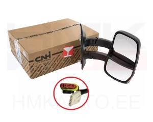 Rear view mirror right electric OEM Iveco Daily 2014- (long arm, heatable, W16W, 7+2 pins)