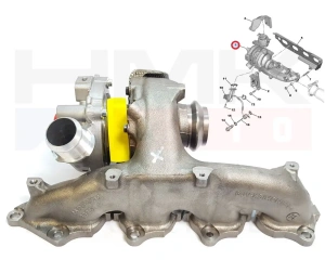 Турбокомпрессор OEM Citroen/Peugeot 2,0HDi