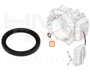 Сальник масляного насоса АКПП OEM Citroen/Peugeot AMN8/ATN8