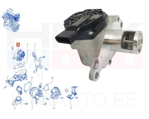 Клапан EGR OEM Renault 1,5BlueDCI