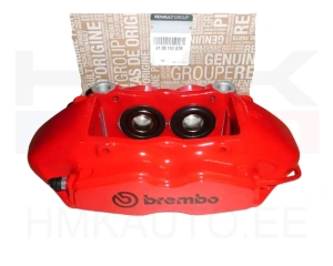Pidurisadul eesmine parem Brembo "Dark Red" OEM Renault Megane III RS