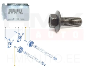 Camshaft sprocket wheel bolt OEM Renault/Dacia 1,0/1,2TCe