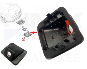 Boîtier de caméra de recul OEM Peugeot 308 2013-17