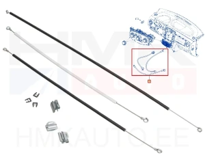 Soojendusploki trosside komplekt OEM Dacia Dokker, Lodgy/Renault Express