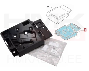 Ящик для инструментов, нижняя часть OEM Jumper/Boxer/Ducato 2006-