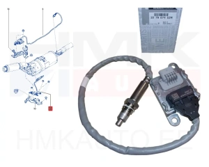 NOx sensor rear OEM Renault/Dacia
