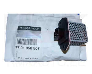Salongiventilaatori reostaat OEM Renault Trafic II-III (tagumine A/C)