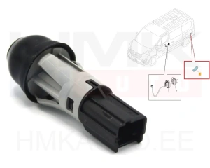 Ukselüliti tagauksele OEM Renault Trafic II,III