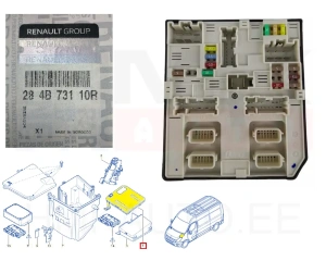 Модуль управления кузовом (USM) OEM Renault Master 2019-