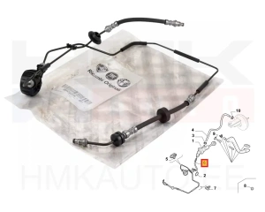 Sidurisilindri toru OEM Fiat Ducato 2,0D 2011- Euro5